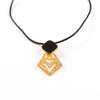 Ayomide Necklace with Black Stone